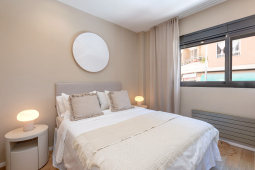 Spacious bedroom