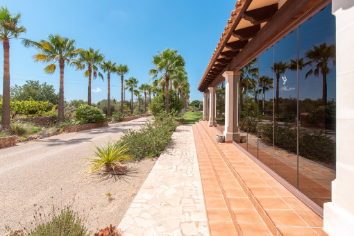 Covered Terrace