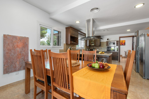 Kitchen with dining Area