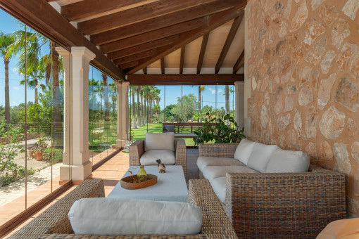 Protected Terrace