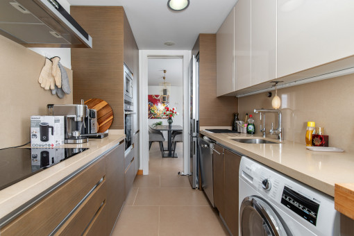 Fully equipped kitchen