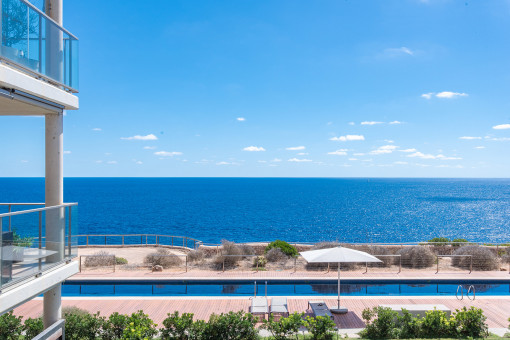 Sea view from the terrace