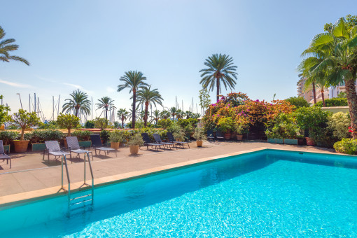 Solarium area