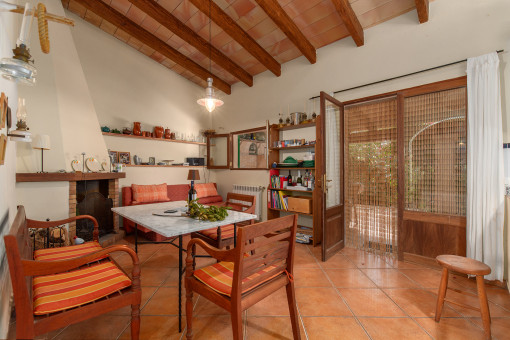 Living area guest house