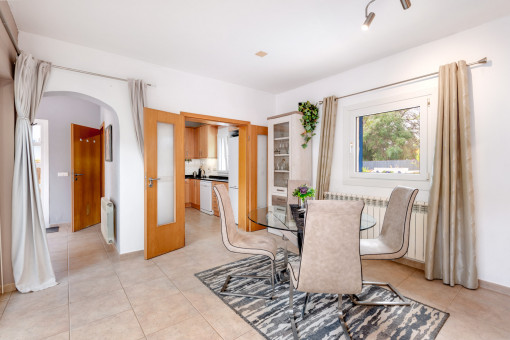 Dining room with separate Kitchen