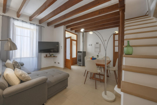 Living and dining room