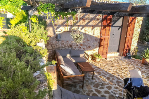 Terrace of the guest house