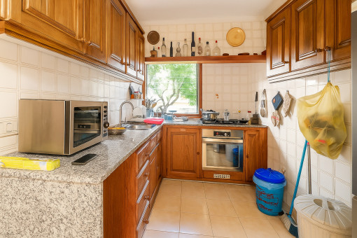 Fully equipped kitchen