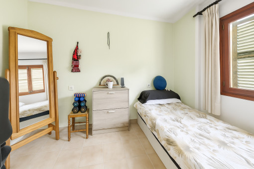 First bedroom on the first floor