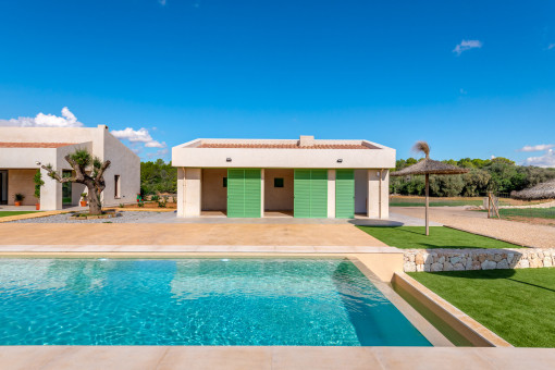 Pool area