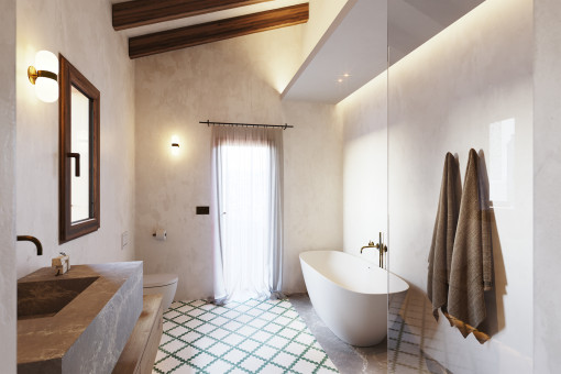 Bathroom en suite master bedroom