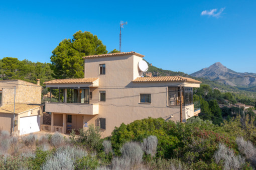 Exterior view of the house