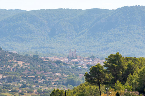 View of the village Es Capdellà