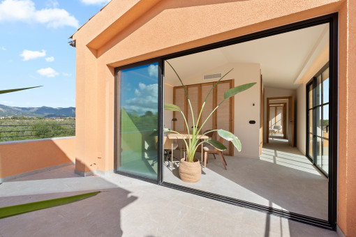 Office with its terrace