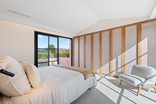 Bedroom on the upper floor