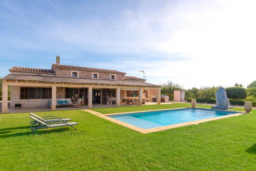 A dreamlike finca near the natural beach Es Trenc