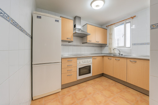 Fully equipped kitchen