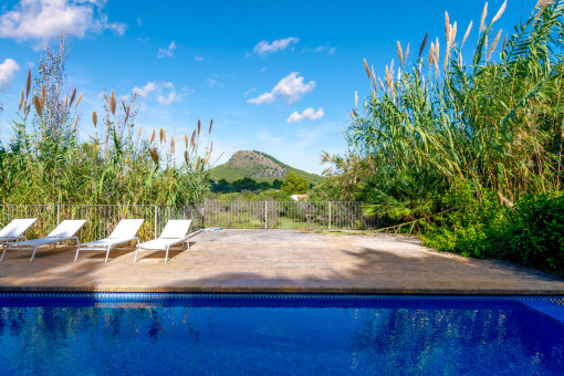 Pool with plenty of sun and a relaxed atmosphere