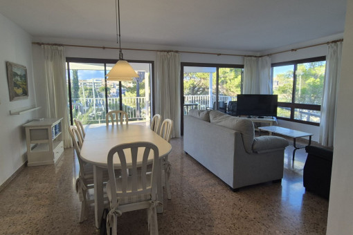 Living and dining area