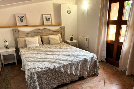 Master bedroom with separate entrance