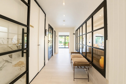 Bright entrance area