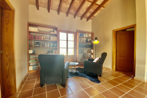 Separate sitting area