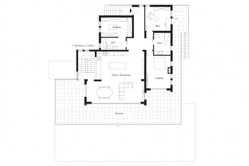 Floor plan upper floor