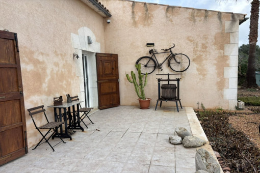 Terrace with seating area