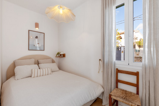 One of the two bedrooms