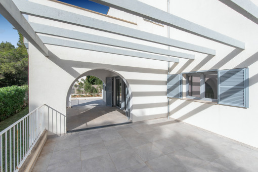 Terrace in front of the living room