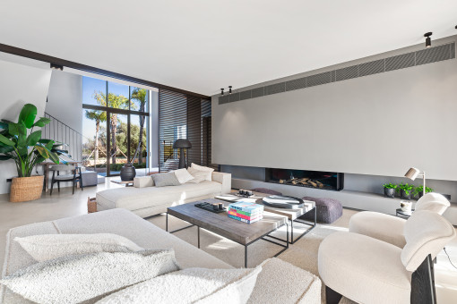 Open-plan living room