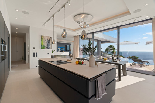 Designer cooking island