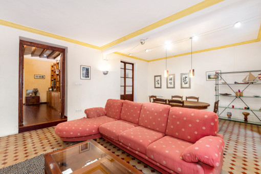 Living and dining area