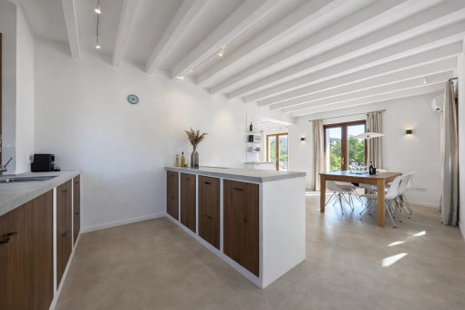 Modern kitchen with island