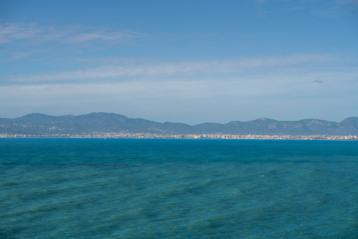Sea view over the Palma Bay