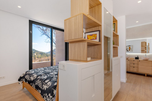 Schlafzimmer mit En-Suite Bad