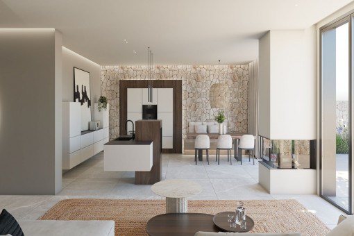 Open Kitchen concept