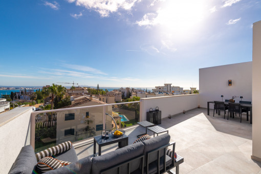 Panoramic terrace view