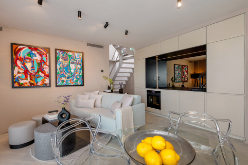 Light-filled living room