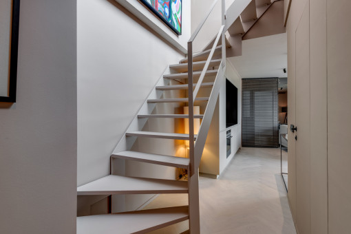 Access to rooftop terrace