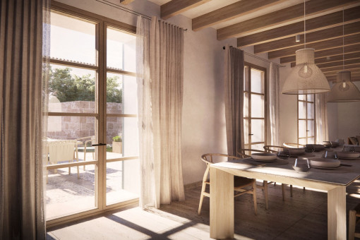 Direct terrace access