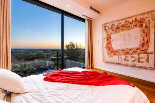 Bedroom at night