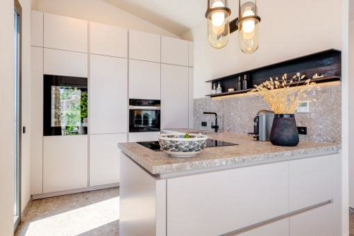 Modern kitchen with high-quality appliances
