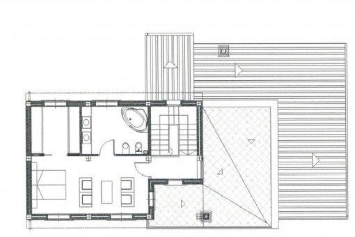 Floor plan of the first floor