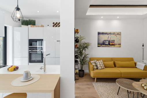 Open-plan layout 