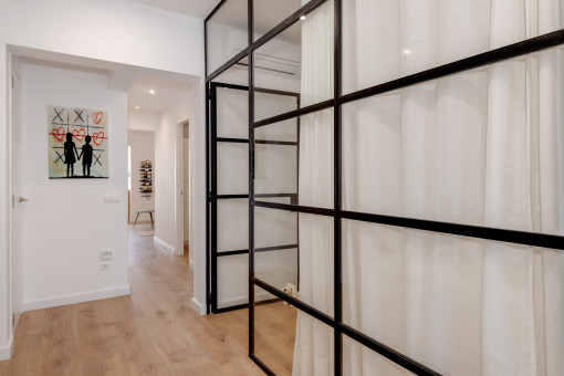 Industrial Glass Wall