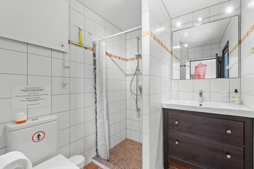 Bathroom in the tower