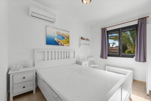 First bedroom on the ground floor