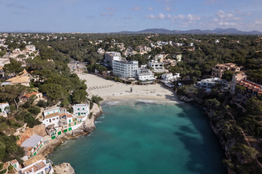 Cala Santanyí beach is just a few meters away