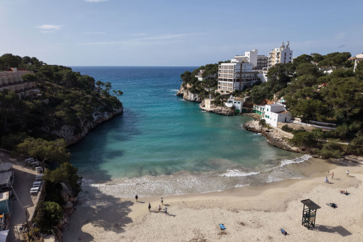 Cala Santanyí beach is just a few meters away